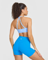 Unified Twist Sports Bra | Powdered Blue
