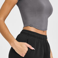 Mellowâ„¢ Soft Mid Short Sleeve T-Shirt | Ash Grey