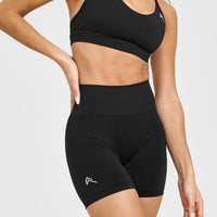 Effortless Seamless Shorts | Black