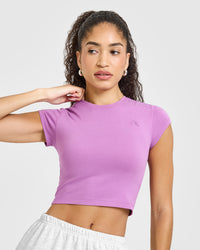 Cotton Icon Baby T-Shirt | Orchid Purple