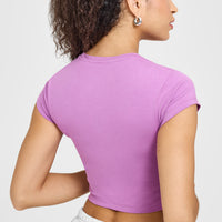 Cotton Icon Baby T-Shirt | Orchid Purple