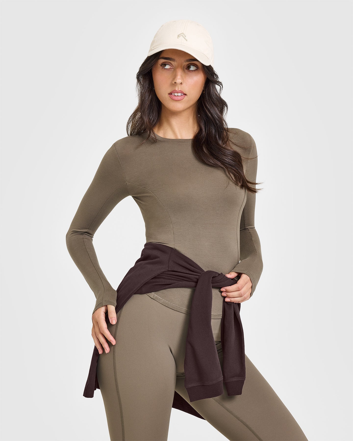 Mellowâ„¢ Soft Long Sleeve Top | Moss Brown
