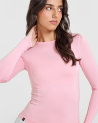 Mellow™ Soft Long Sleeve Top | Petal Pink