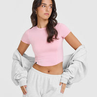 Mellowâ„¢ Soft Mid Short Sleeve T-Shirt | Petal Pink