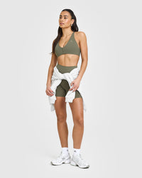 Unified Micro Bralette | Alpine Green