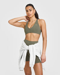 Unified Micro Bralette | Alpine Green