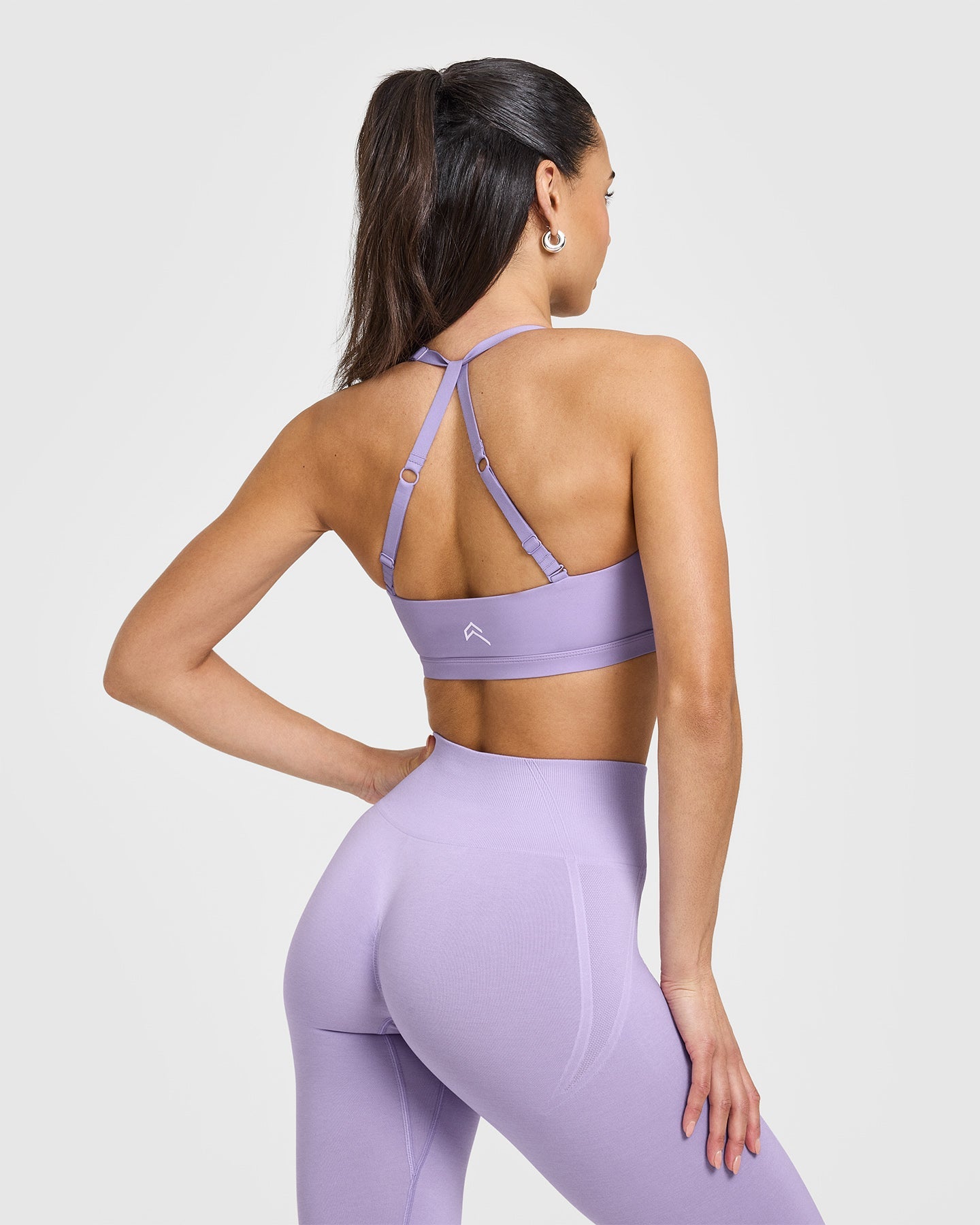 Unified Twist Sports Bra | Wisteria Purple