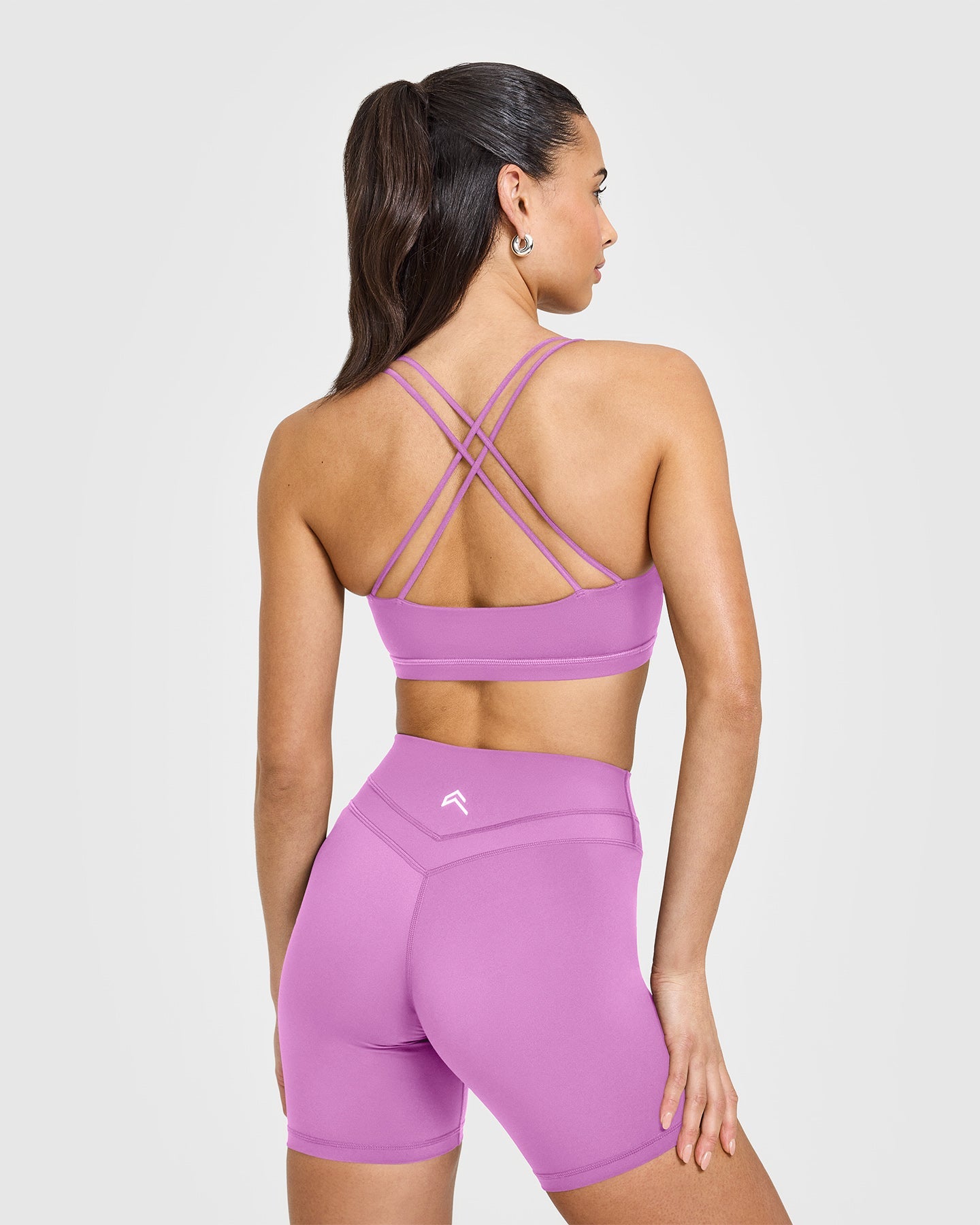 Everyday Cross Over Bralette | Orchid Purple