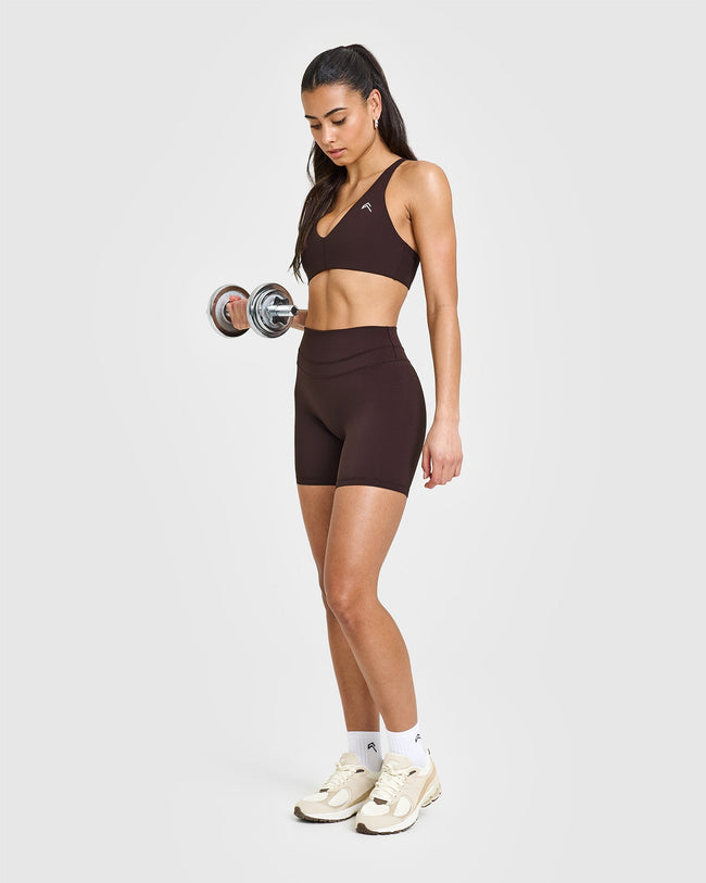 Unified Micro Bralette | Plum Brown