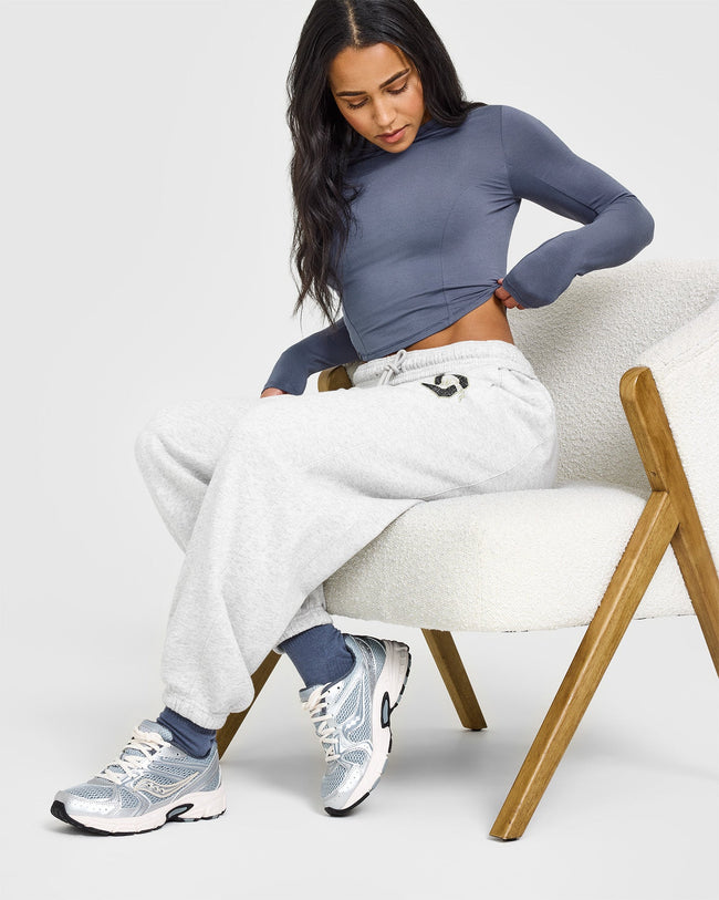 Mellowâ„¢ Soft Mid Long Sleeve Top | Granite Blue