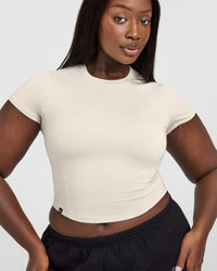 Mellow™ Soft Mid Short Sleeve T-Shirt | Sand