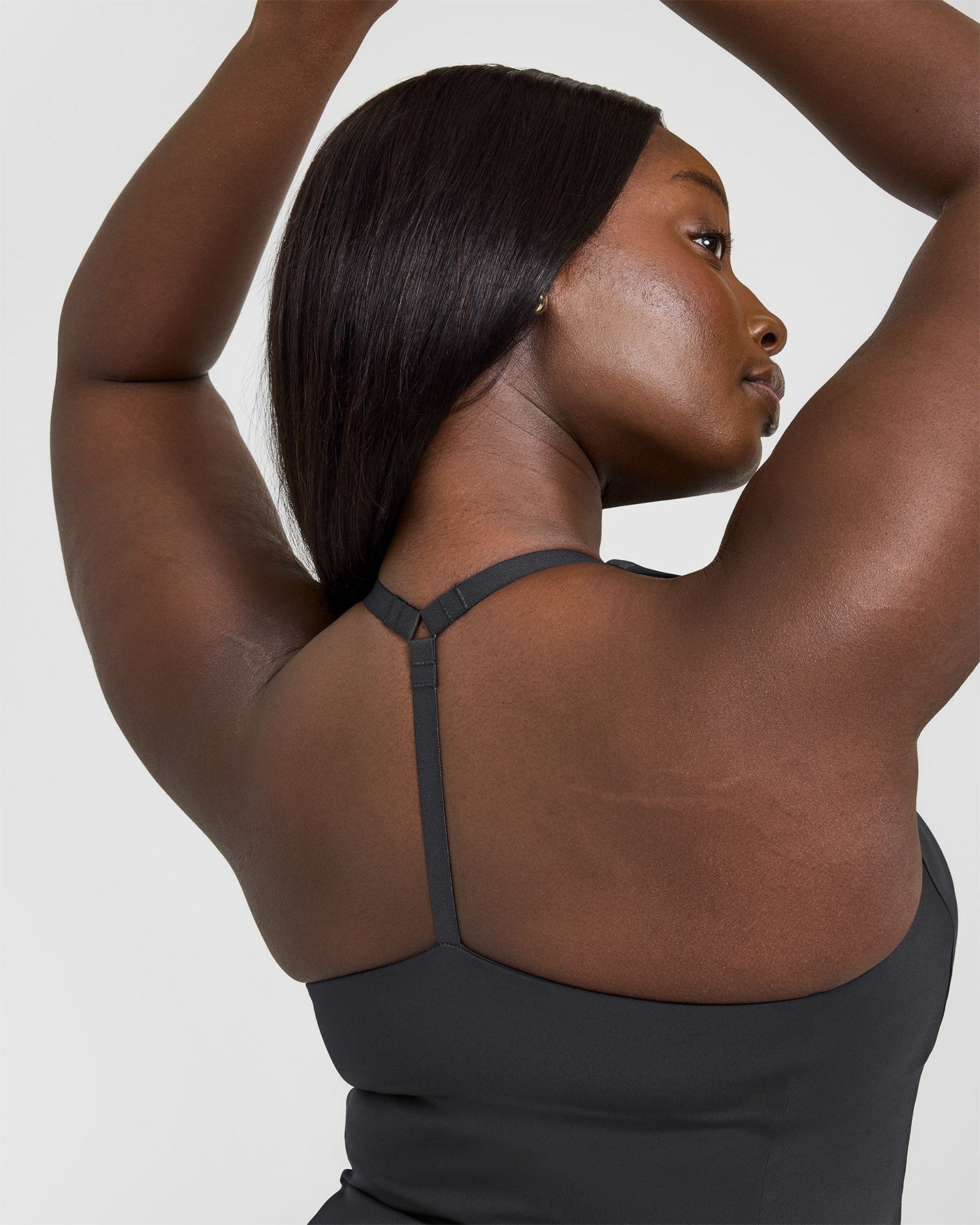 Timeless Square Neck Vest | Coal