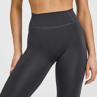 Timeless High Waisted Leggings | Coal