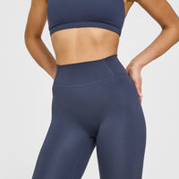 Timeless High Waisted Leggings | True Blue