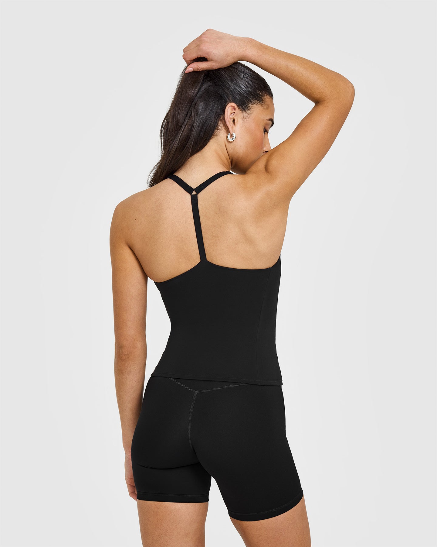 Timeless Square Neck Vest | Black