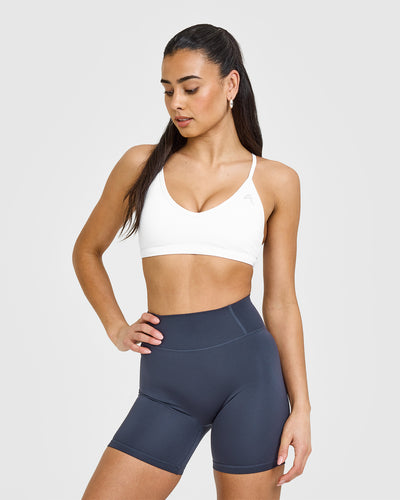 Timeless Strappy Bralette | White