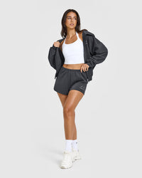 Mellowâ„¢ Rib Halter Neck Mid Vest with Built in Bra Shelf | White