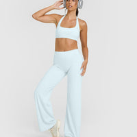 SoftMotion™ Straight Leg Bottoms | Cloud Blue