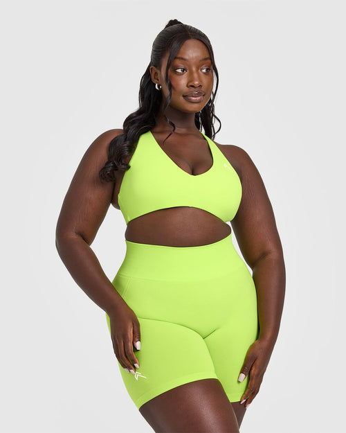 Oner Modal Unified Micro Bralette | Citrus Green