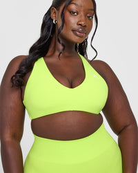 Unified Micro Bralette | Citrus Green
