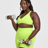 Unified Micro Bralette | Citrus Green