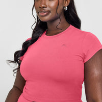Cotton Icon Baby T-Shirt | Velvet Pink