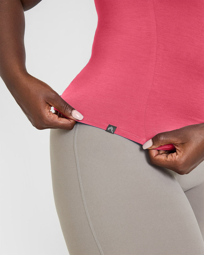 Mellow™ Soft Short Sleeve T-Shirt | Velvet Pink