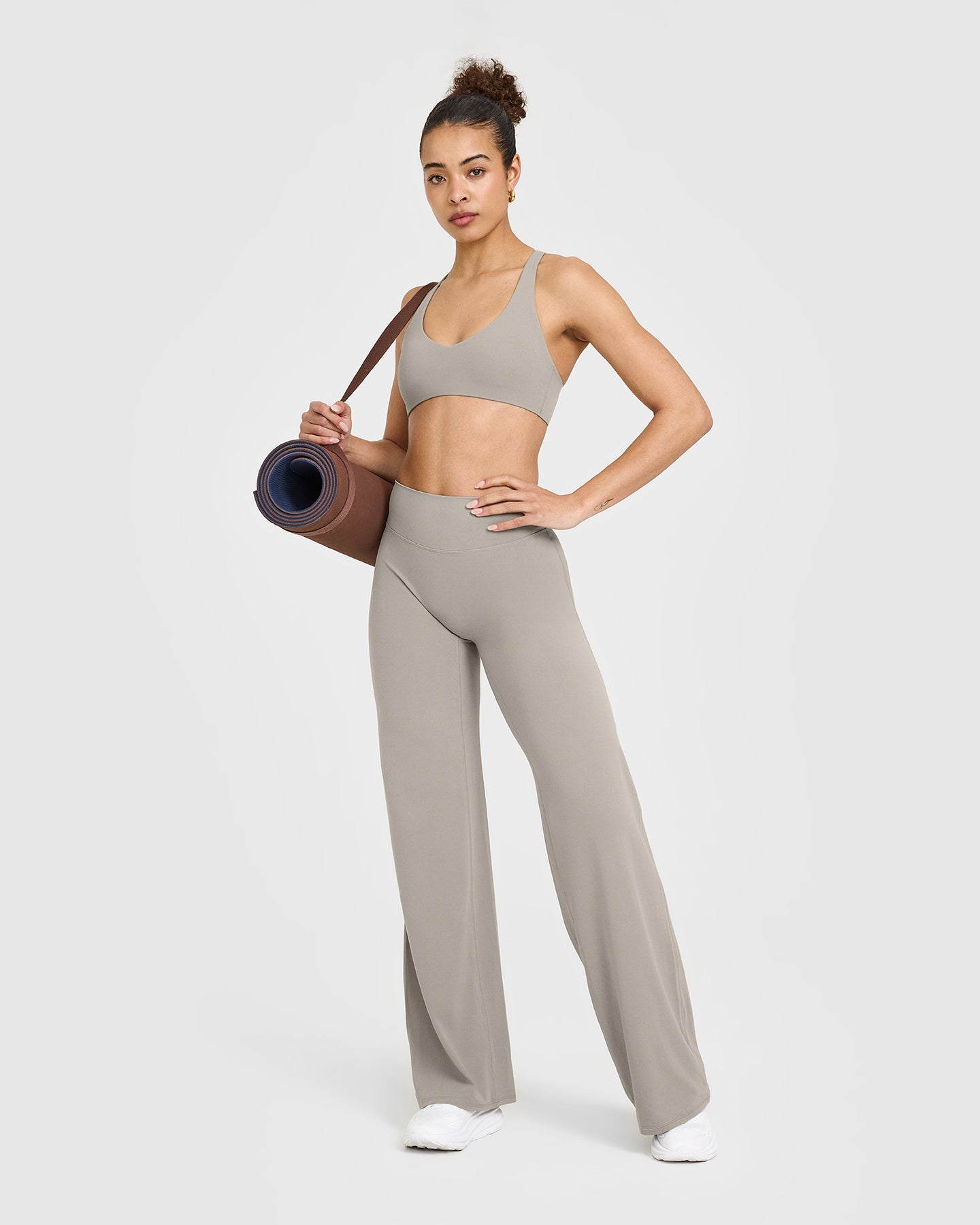SoftMotion™ Straight Leg Bottoms | Warm Sand