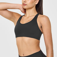 SoftMotion™ Sports Bra | Soft Black
