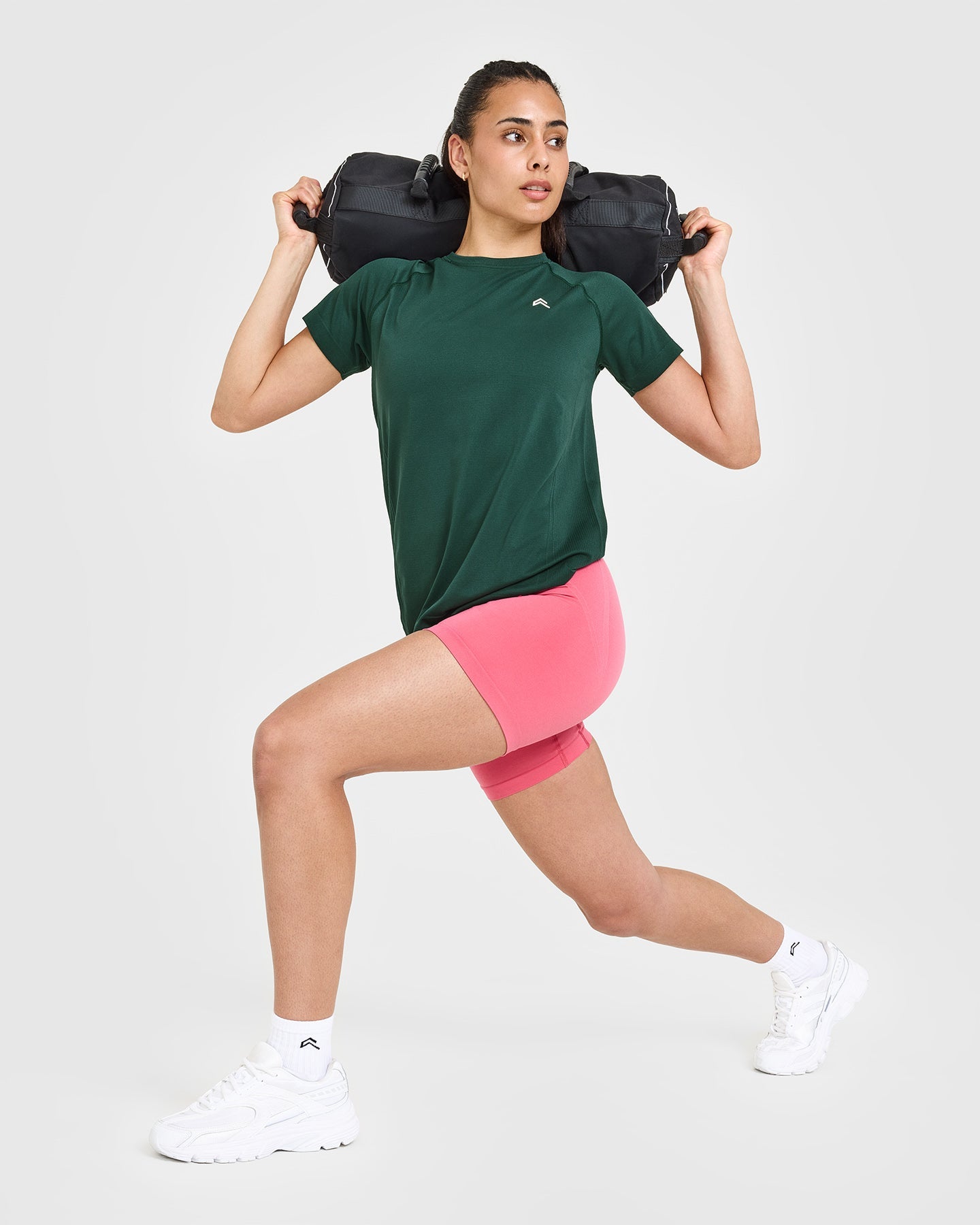 Go To Seamless Loose Top | Racing Green