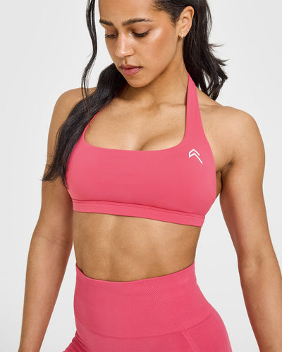 EasyLift™ Halter Bralette | Velvet Pink