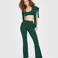 SoftMotion™ Flared Bottoms | Dark Racing Green