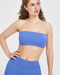 Unified Micro Bandeau Bralette | Glaucous Blue