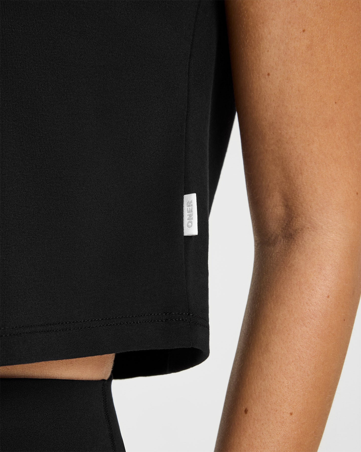Cotton Relaxed T-Shirt | Black