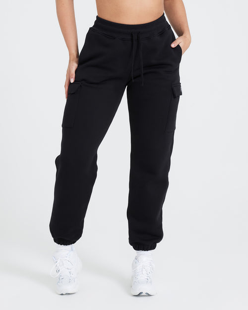 Oner Modal All Day Cargo Joggers | Black