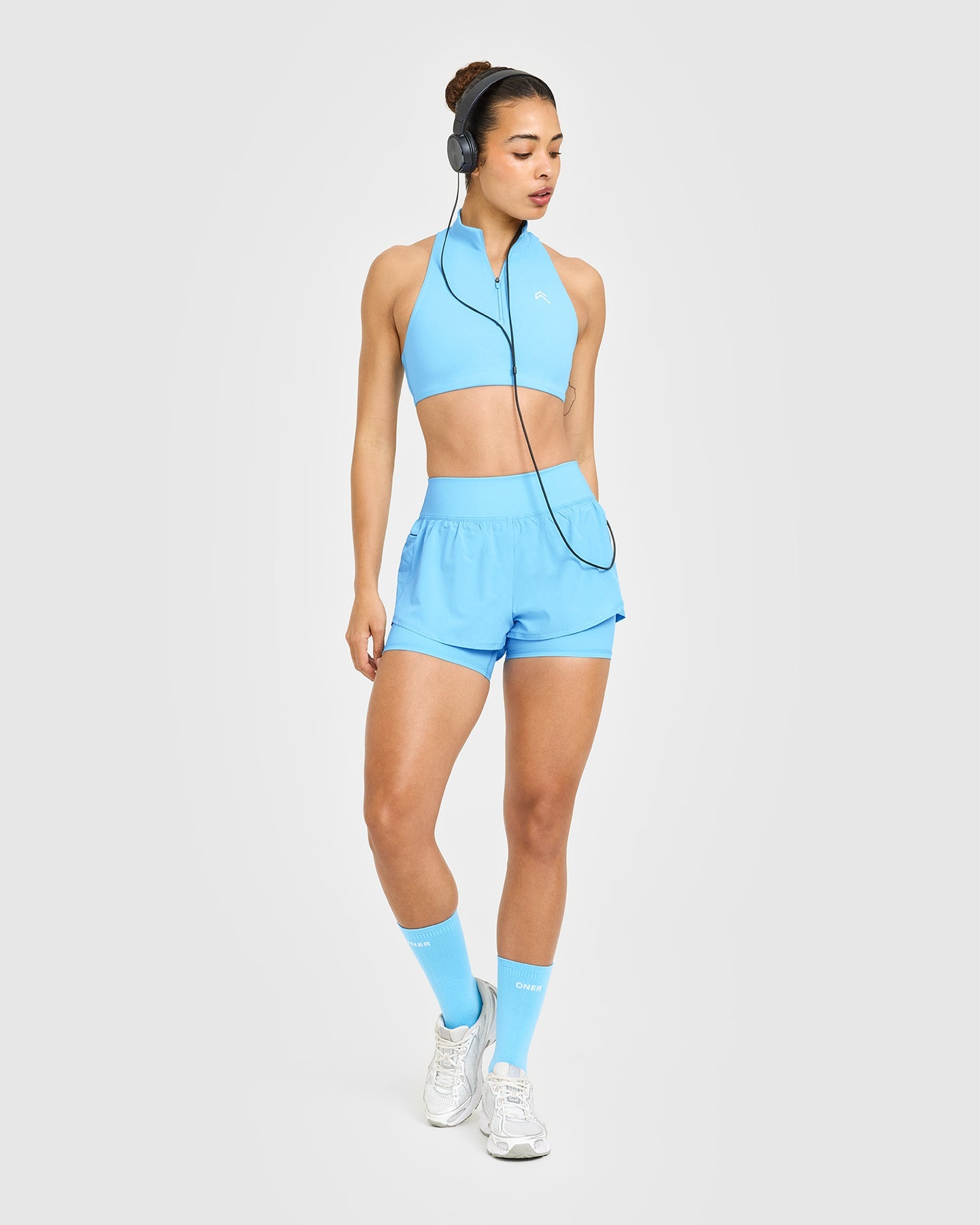 Unified Double Layer Shorts 5" | Arctic Blue