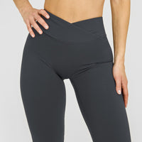 Unified Wrap Leggings | Coal