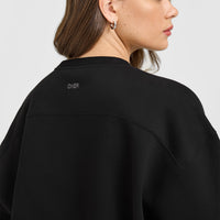 Foundations Crew Neck Sweatshirt | Black