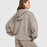 Raw Lounge Oversized Hoodie | Washed Minky