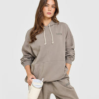 Raw Lounge Oversized Hoodie | Washed Minky