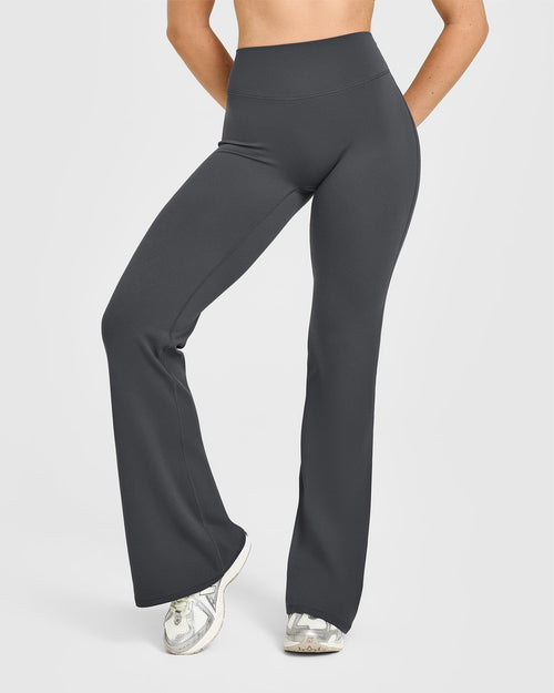 Oner Modal SoftMotion™ Flared Bottoms with White Logo | Coal