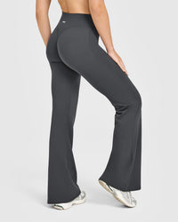 SoftMotion™ Flared Bottoms with White Logo | Coal