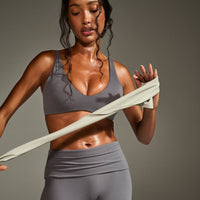 SoftMotion™ Scoop Back Bralette | Ash Grey