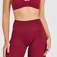 SoftMotion™ Straight Leg Bottoms | Ruby Red