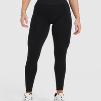 Effortless Seamless Leggings | Black