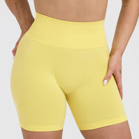 Effortless Seamless Shorts | Lemon Yellow