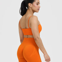 Everyday Bandeau Bralette | Flame Orange