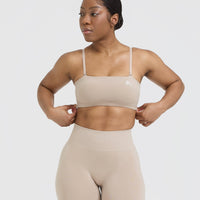 Everyday Bandeau Bralette | Mushroom Brown