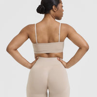 Everyday Bandeau Bralette | Mushroom Brown