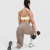 Everyday Cross Over Bralette | Off White